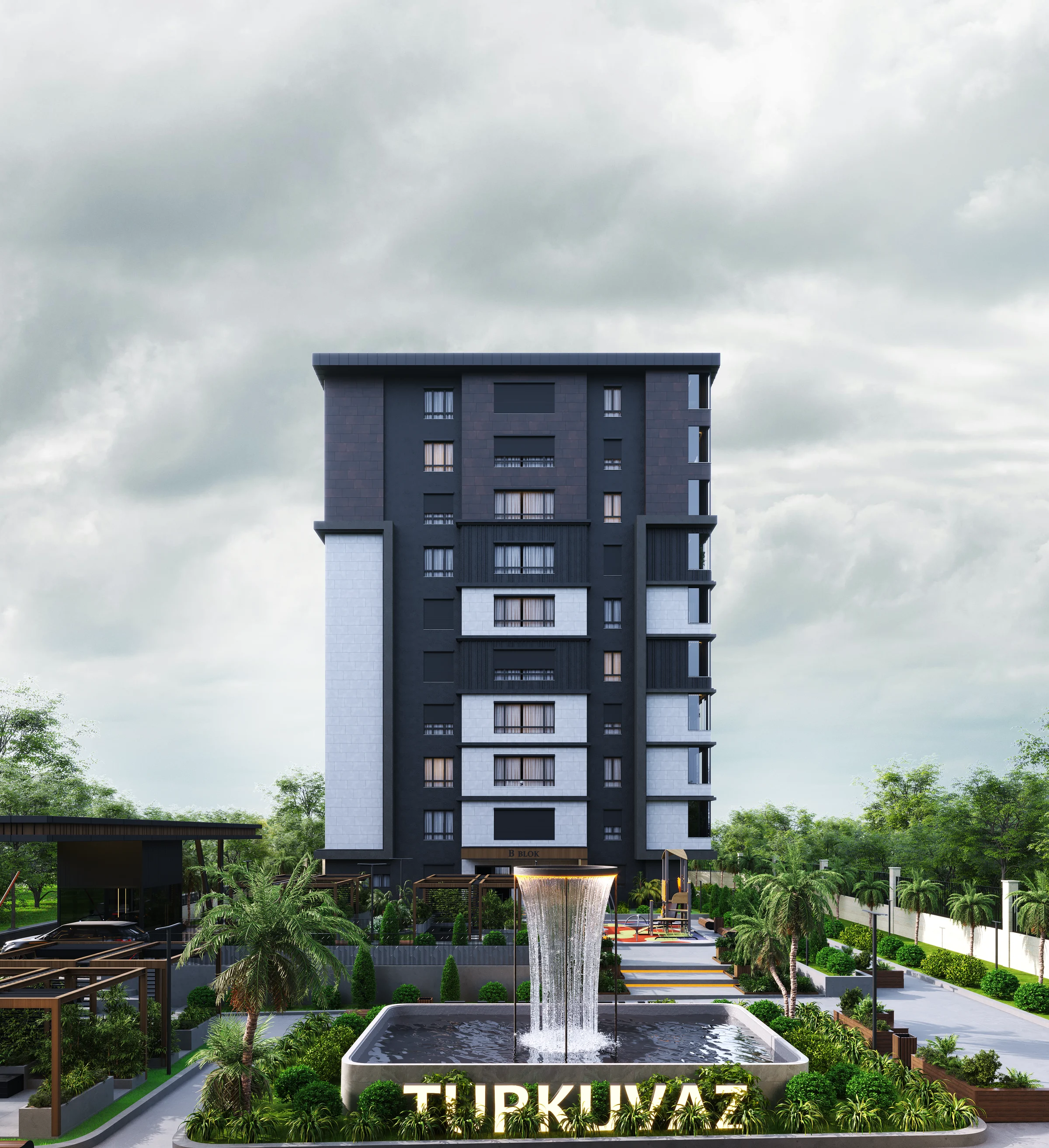 Turkuvaz Deluxe Residential construction project view 8