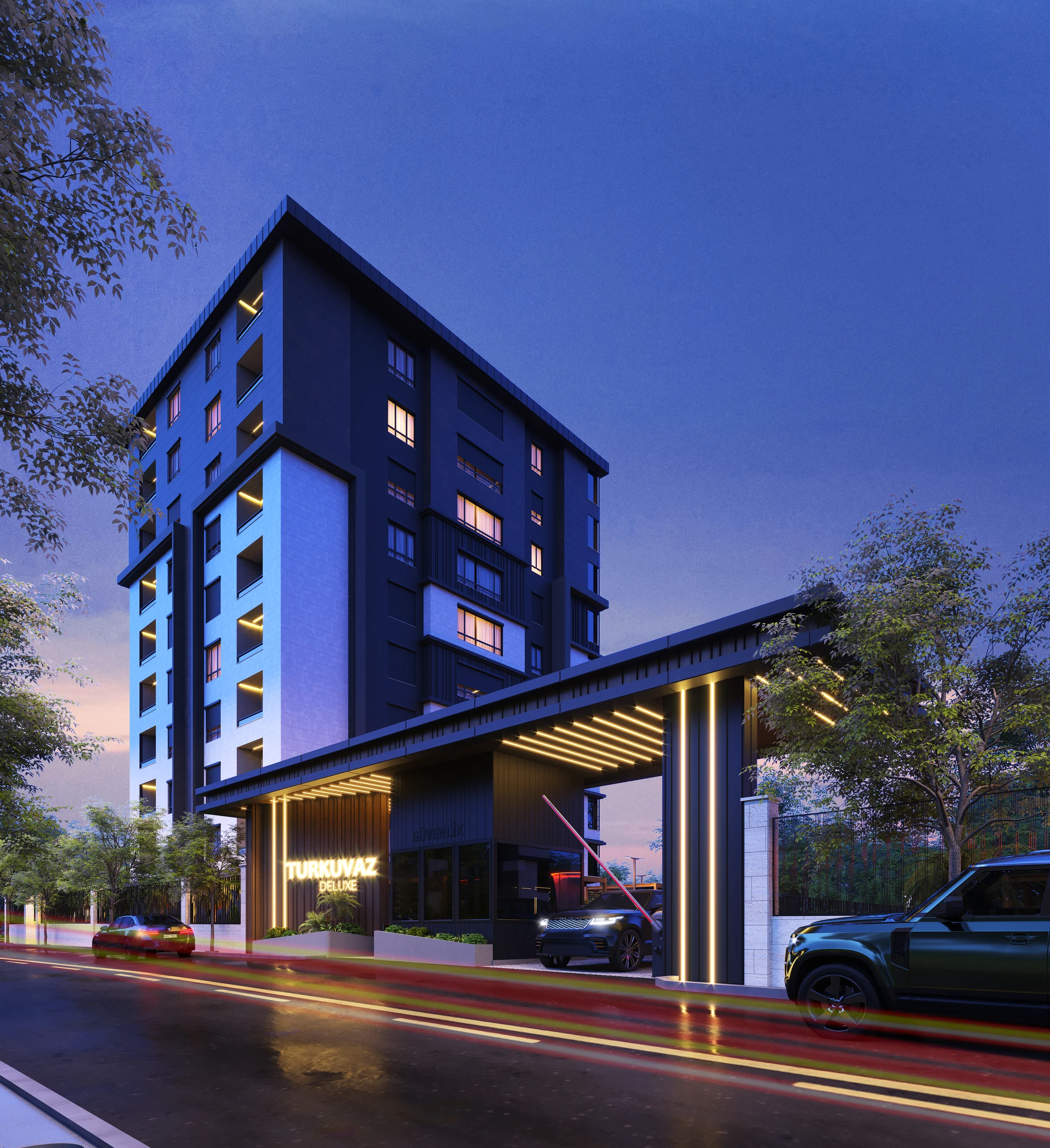 Turkuvaz Deluxe Residential construction project view 3