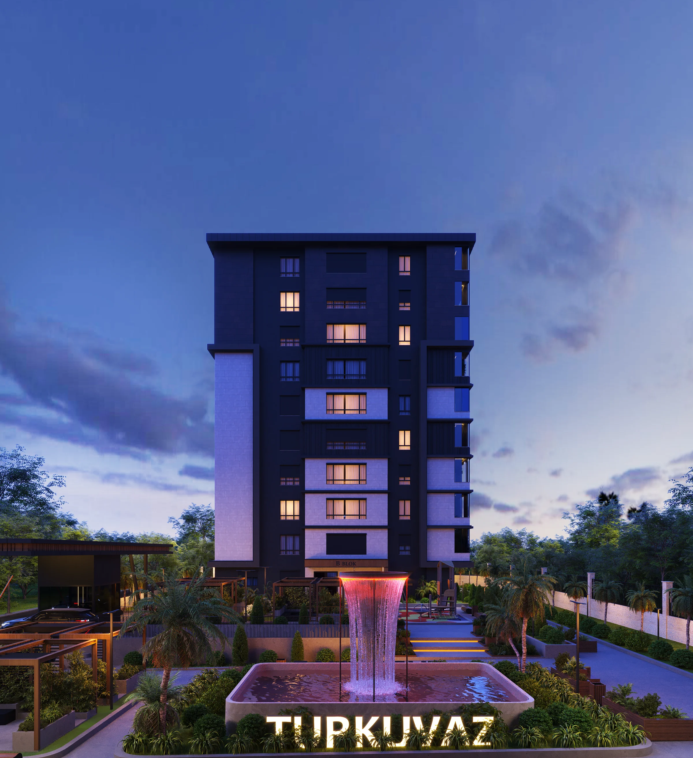 Turkuvaz Deluxe Residential construction project view 7