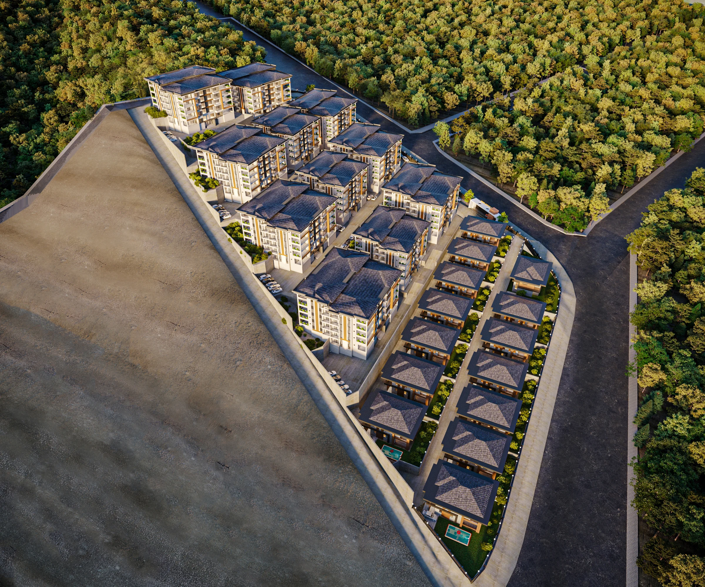 Bağlarbaşı Cooperative Cooperative construction project view 1