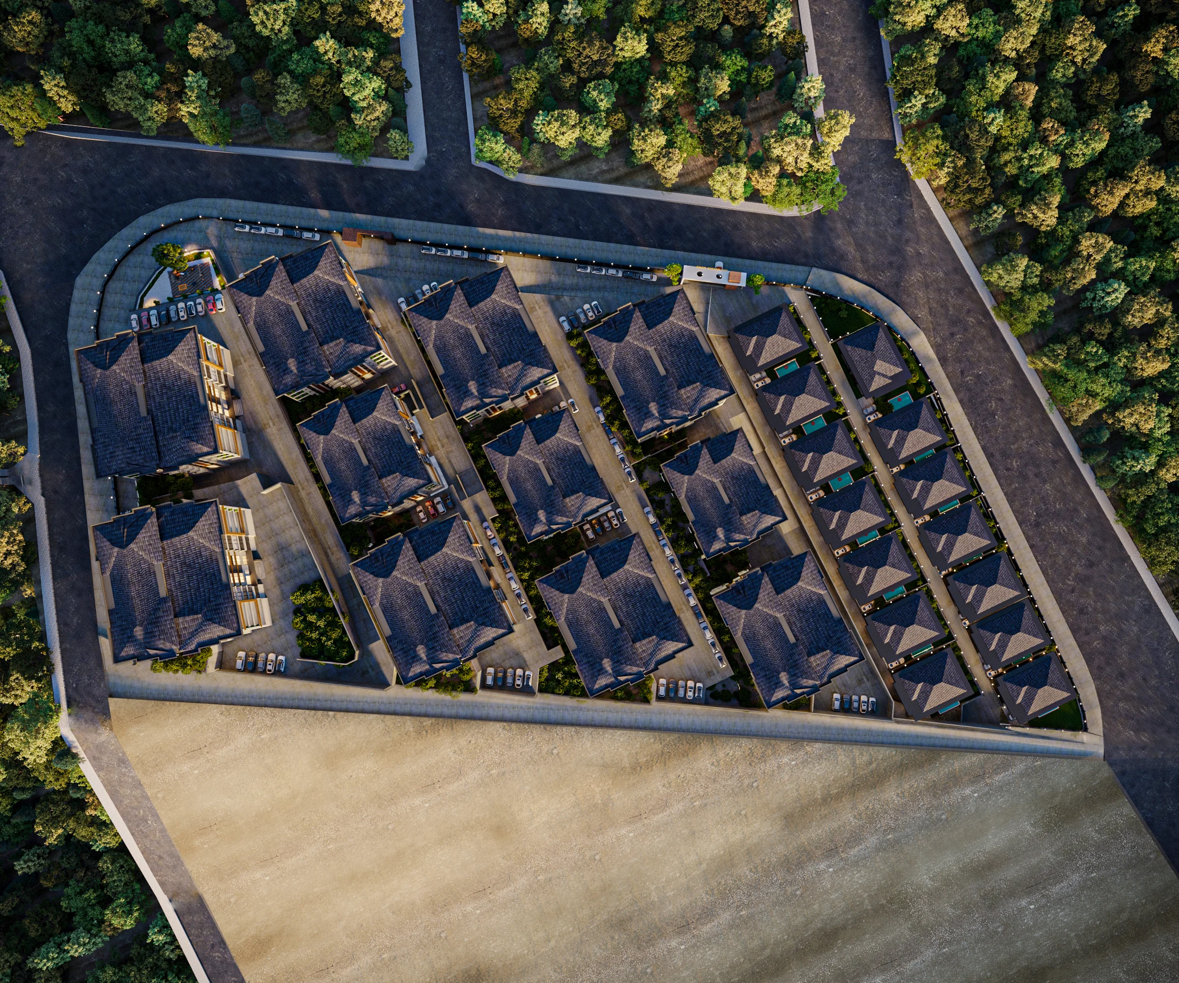 Bağlarbaşı Cooperative Cooperative construction project view 2